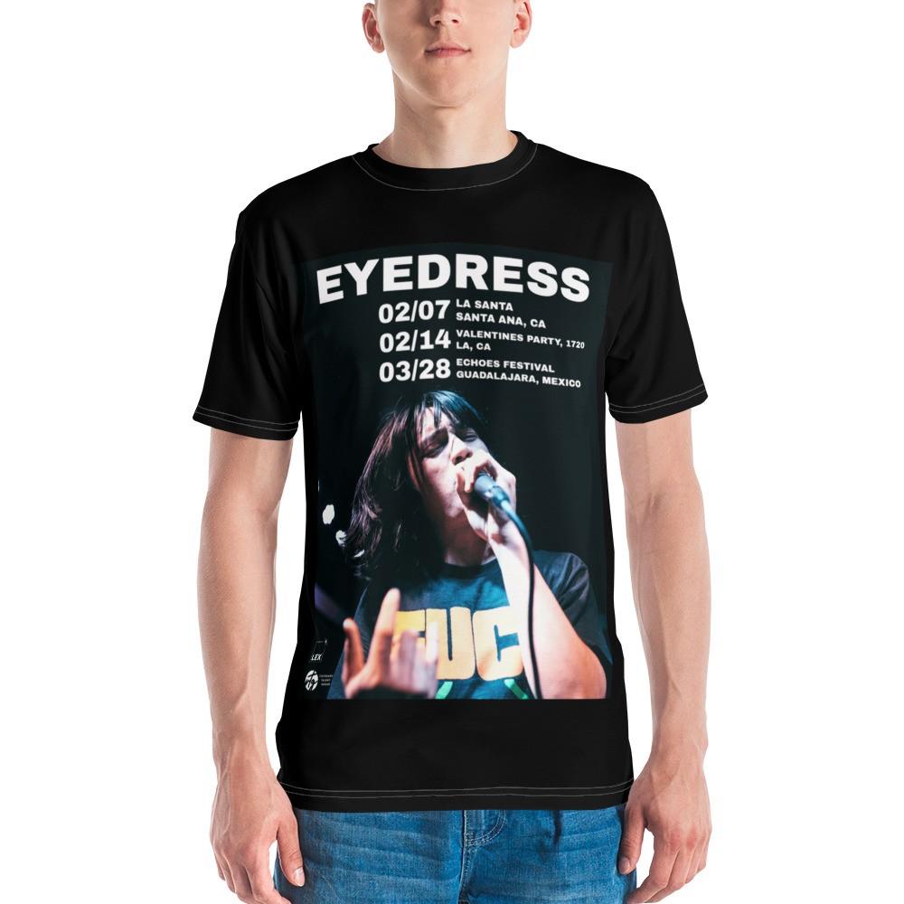 Eyedress Indie Rock All-Over Print Men s Crew Neck Unisex T-Shirt XL