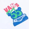 Vans Indie Fashion Simple Stylish Solid Color Short Sleeve T-Shirt Unisex Tops White VN000NMBWHT