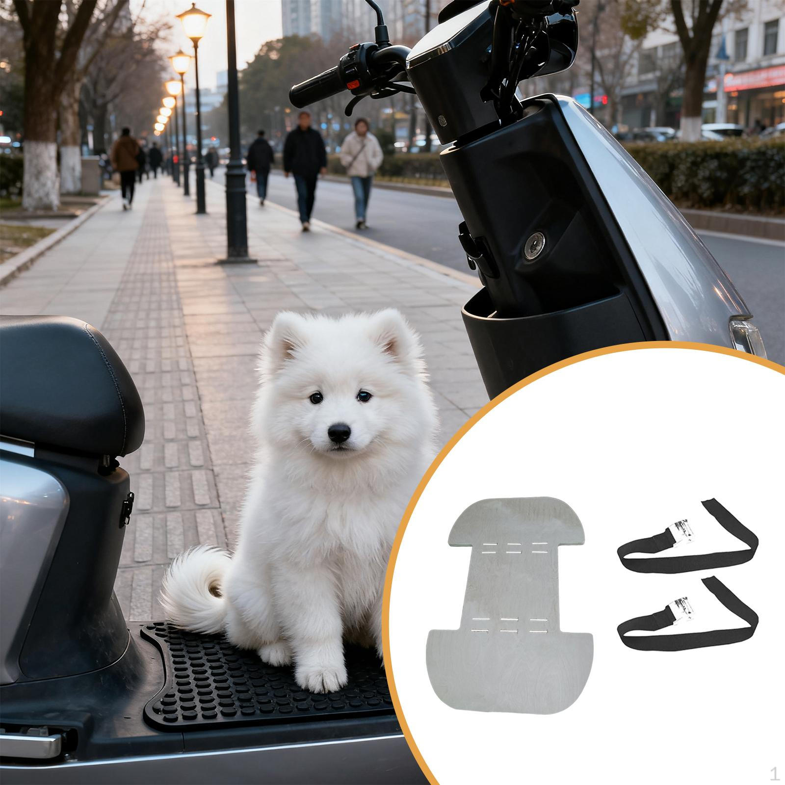 

Подножка для переноски собаки, Сиденье для питомца, Портативный, Легкий – Практичный аксессуар для собак во время езды на велосипеде S