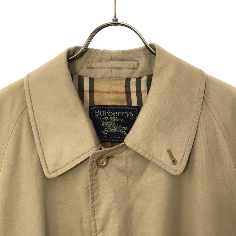 Burberrys 80. léta Vyrobeno v Anglii Vintage Nerezový límcový kabát Pánský Použitý