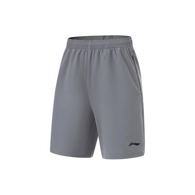 Quick-Drying Breathable Solid Color Low-Waist Moisture-Wicking Fitness Sports Casual Shorts Men Shorts Shadow-Gray AKSU469-8