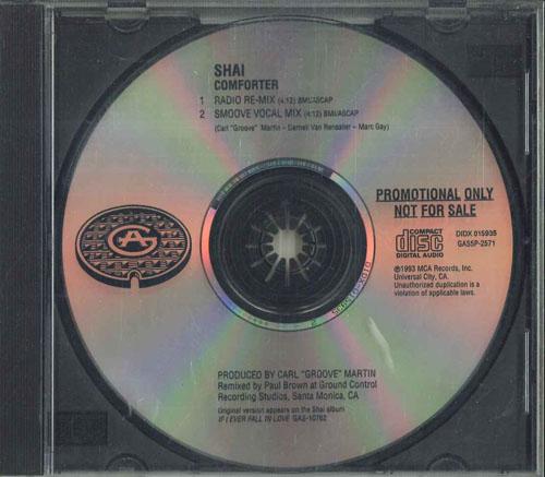 CD SHAI Одеяло GAS5P2571 GASOLINE ALLEY 1993 США SoulFunk Б/у