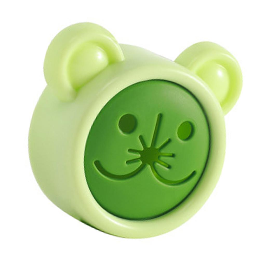 Push In Suction Hand Towel Holder Cartoon Shaped Round Self Adhesive Wall Dish Towel Hook for