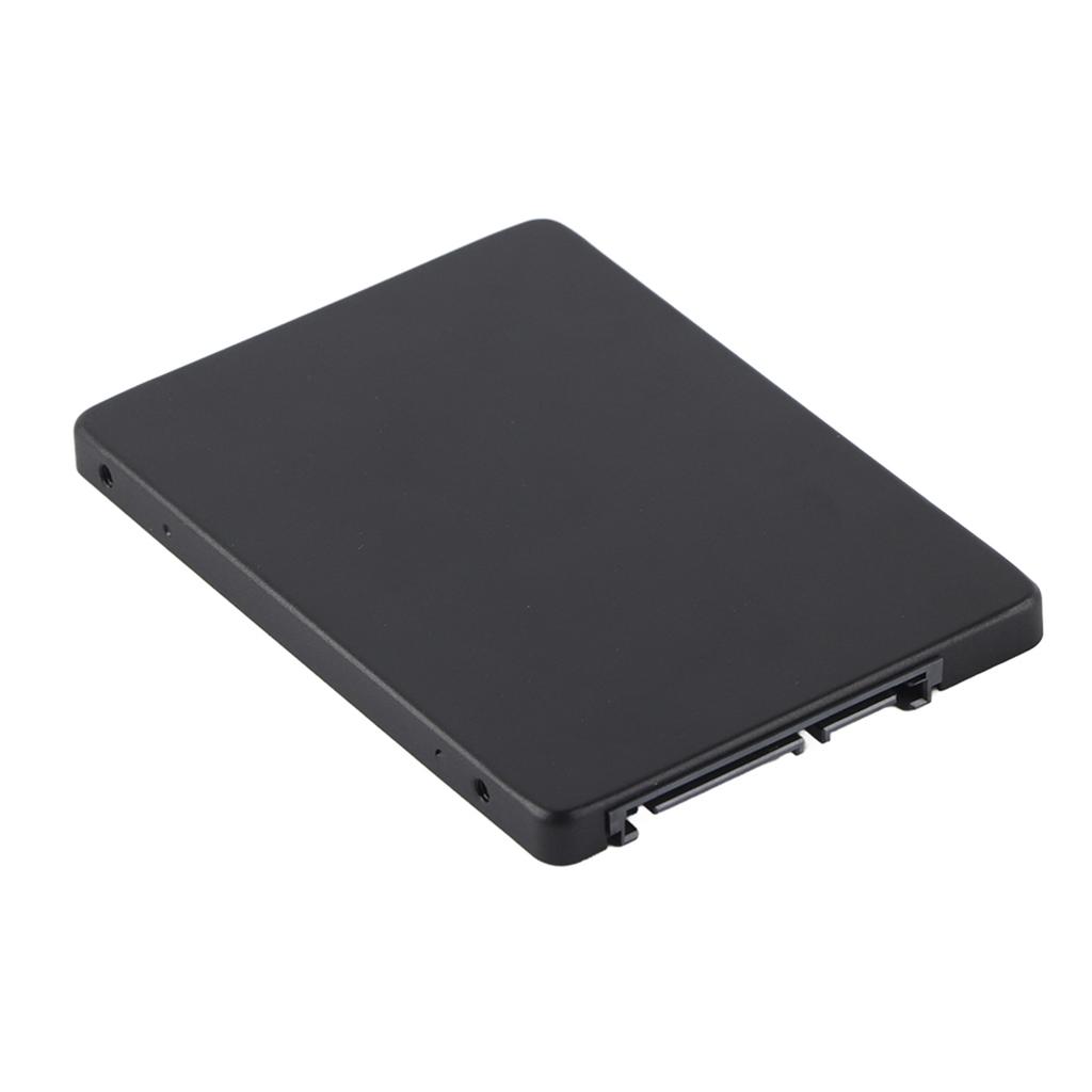 Metal mSATA To 2.5  SATA III HDD SSD Converter Adapter with Aluminium Enclosure Case