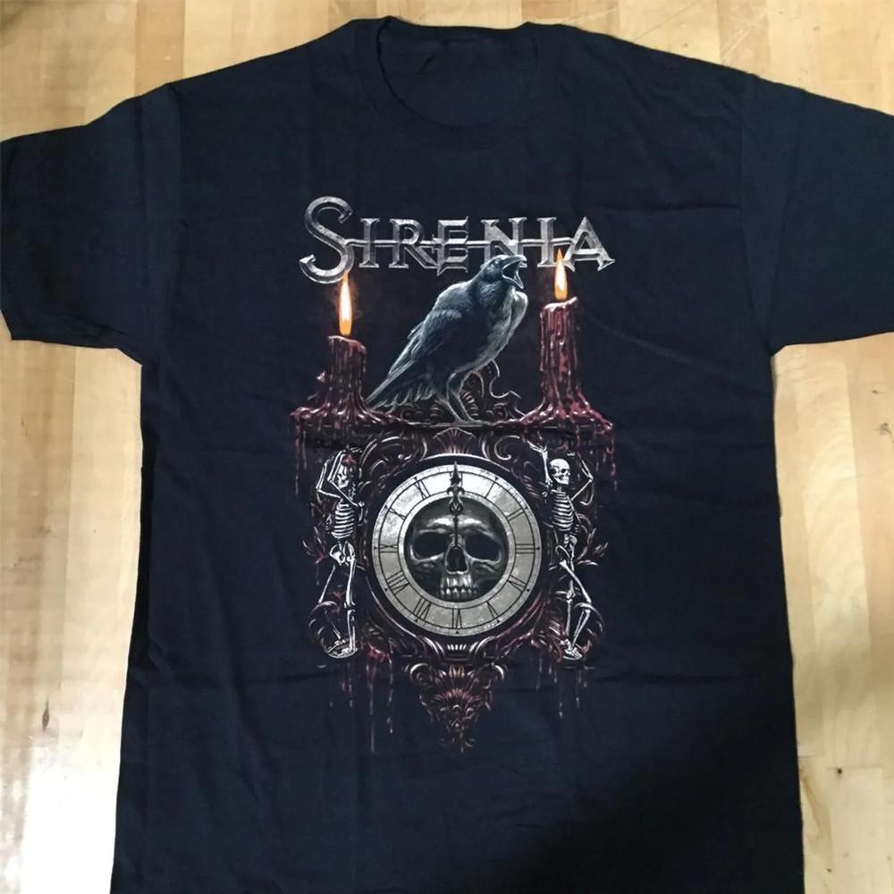 

Sirenia Band Album Short Sleeve Cotton Black S5XL T Shirt AG921 Unisex T-Shirt XXXL