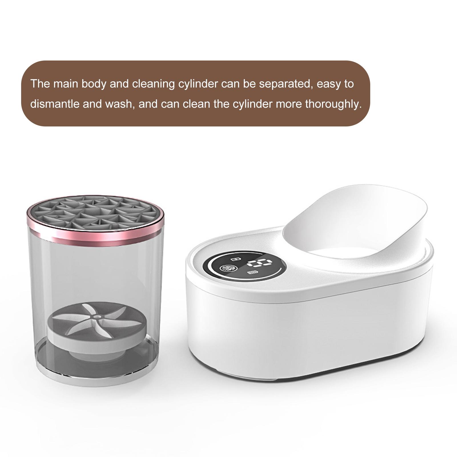 

Электрический очиститель для кистей для макияжа Многофункциональный очиститель для кистей для макияжа Все в одном Инструмент Чистящий порошок