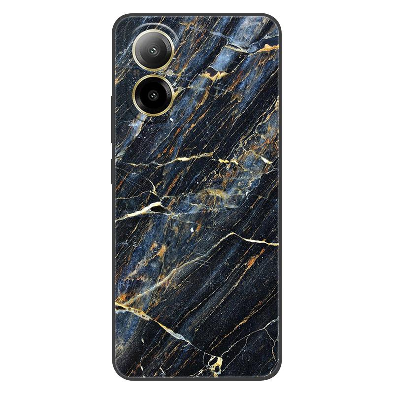 Pro Realme C67 4G C65 Pouzdro Mramorové Měkký Matný Silikonový Zadní Kryt Pro Realme C53 C55 Celé Tělo Telefonu RealmeC67 Coque Fundas