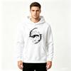Men's Anime Printed Pullover Hoodie Casual Long Sleeve Streetwear Hooded Sweatshirt