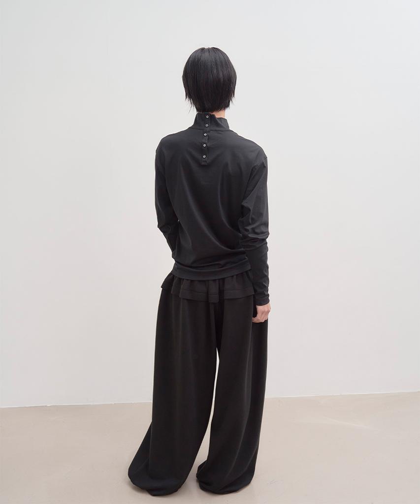 Wenio Layered Wide Sweatpants_2Color