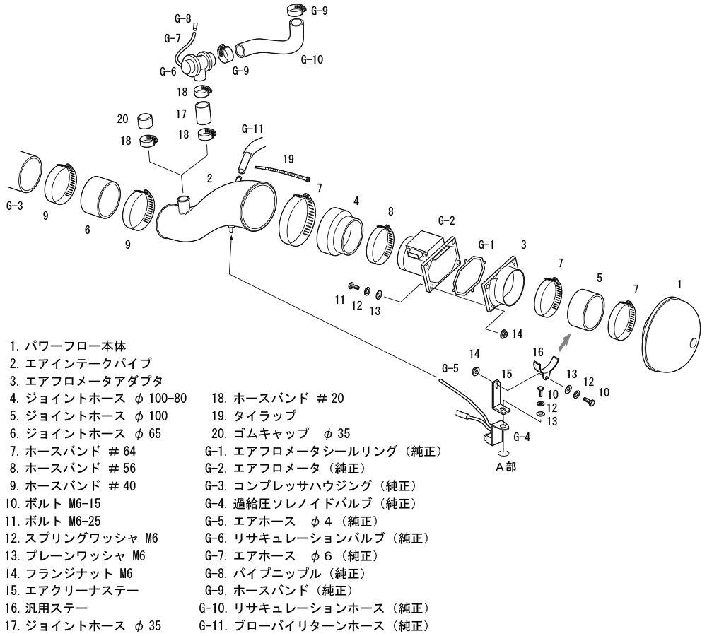 HKS Racing Suction Air Cleaner for Lancer Evolution 4G63 Compatible with Manual GH-CT9A(VII) (Turbo) 01/02-03/01 (Not GT-A, Transmission) 70020-AM102