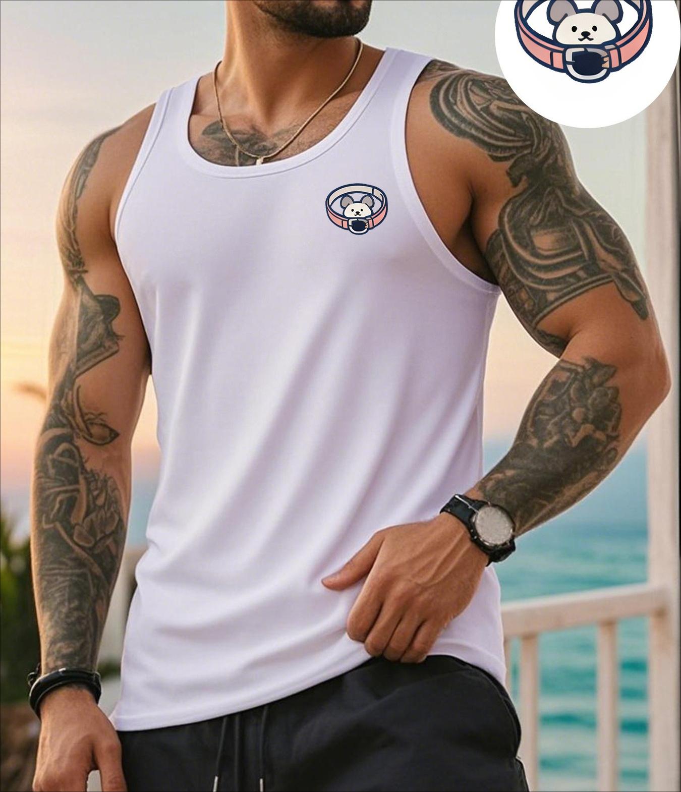 Мужская безрукавка из полиэстера, устойчивая к складкам, прочная S