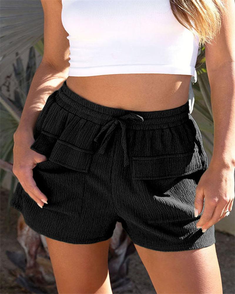 Women S Summer Loose Casual Shorts Fashionable Ladies Bottoms S