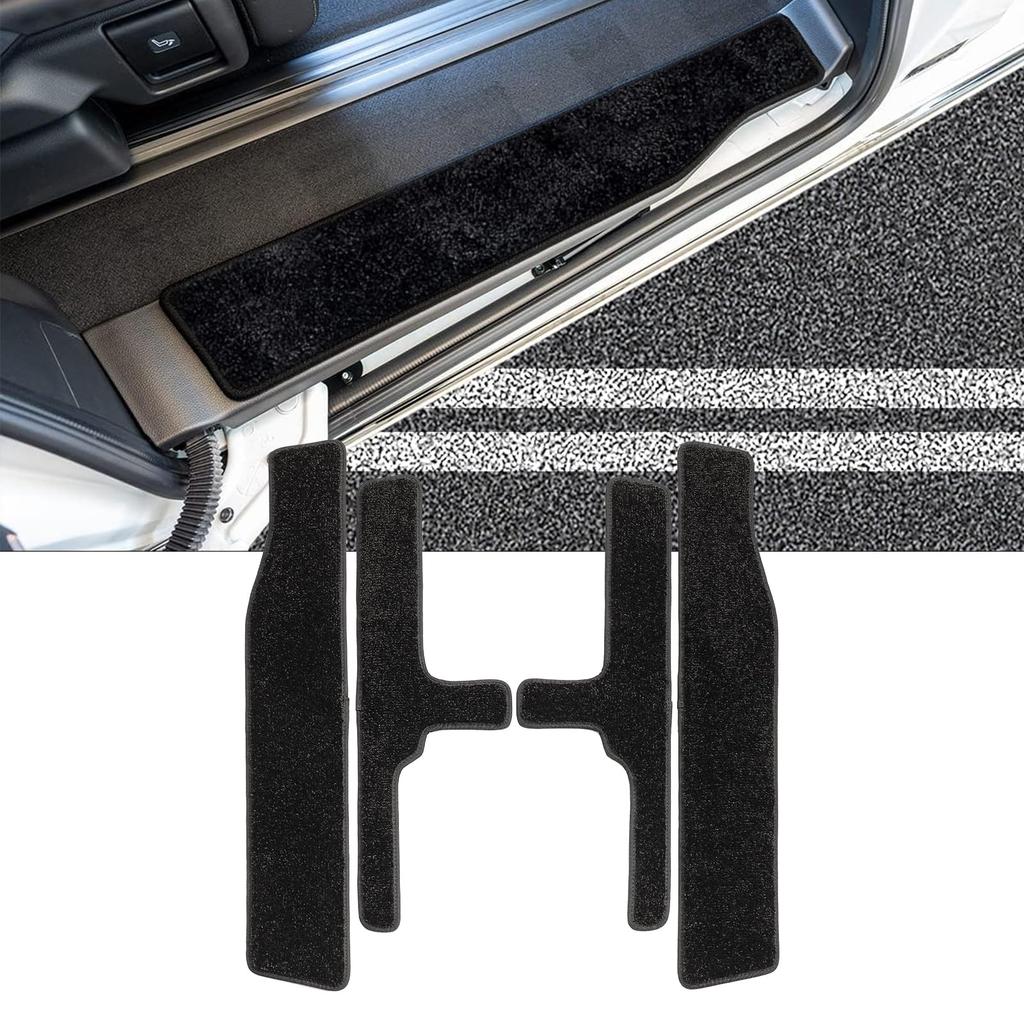 Fucaten Kompatibilní s Honda New Step Wagon RP Series 2022 Koberce do stupaček Vstupní rohož Vzhled auta 4dílná sada (Květen - Současnost) (Podložka pod schody)