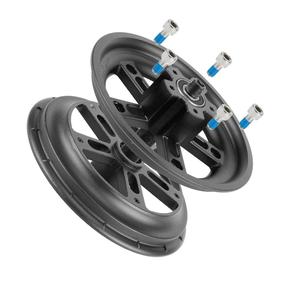8.5 Inch Electric Scooter Split Wheel Hub Aluminum Alloy Rear Wheel Rims Solid Tire Modification