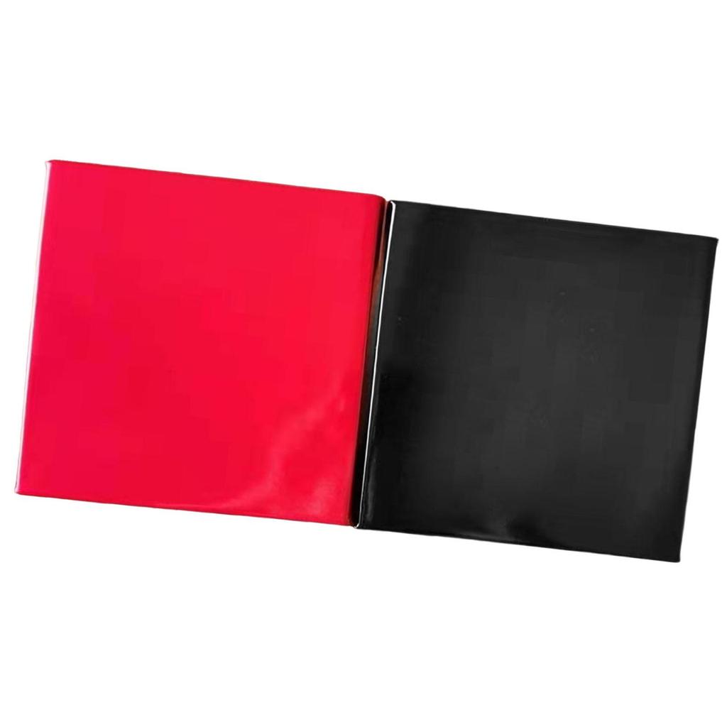 Armwrestling Tischauflagen Matte Schwarz und Rot Ellbogenschutz für Training Fitness