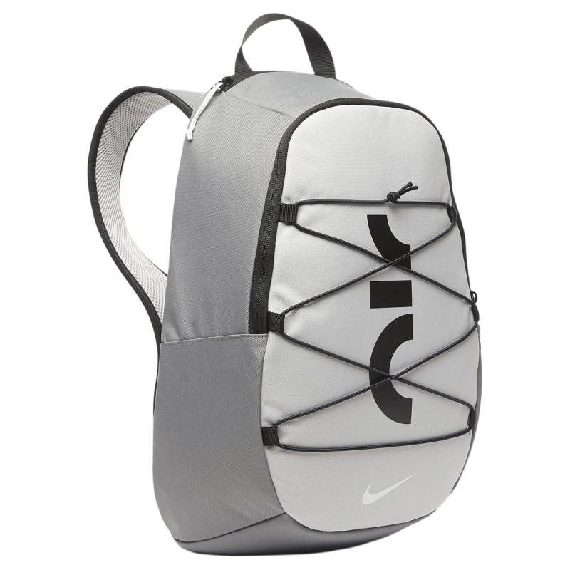 Nike Fabric Backpack Unisex Asphalt Gray & Light Iron Ore Gray & Mountain White Casual