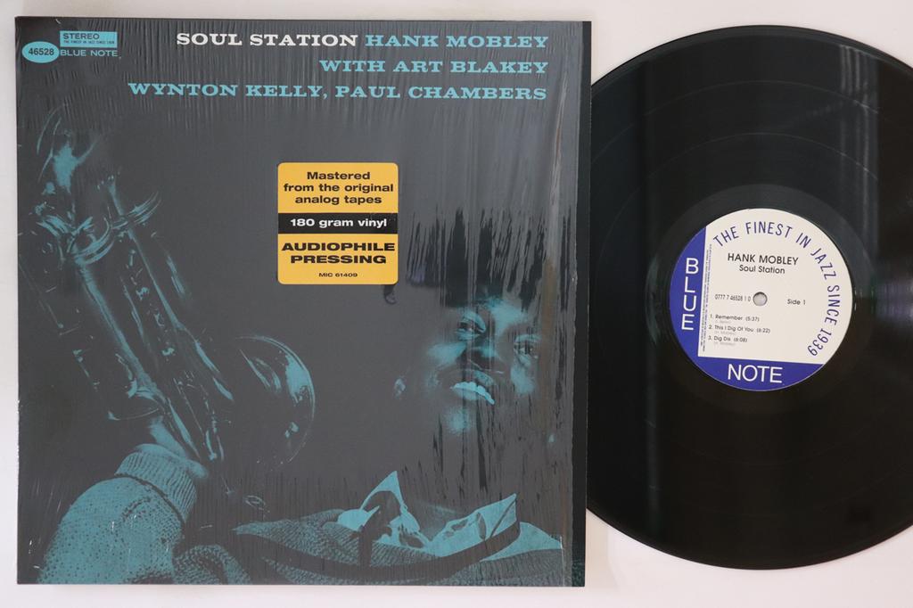 LP Record HANK MOBLEY - Soul Station (180g) 077774652810 BLUE NOTE 1997 US Jazz Used