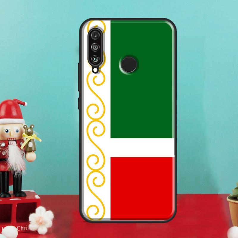 Chechnya Flag Chechen Wolf For Huawei Nova 10 9 SE 12i 12s 11i 8i Y90 Y60 Y70 Y72 Y73 Y61 Y91 P30 P40 Lite P60 Pro Case