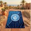 Asciugamano da Spiaggia Tema Manchester City Morbido Asciugatura Rapida?Asciugamano Asciutto Per Vacanze Estive Al Mare Nuoto