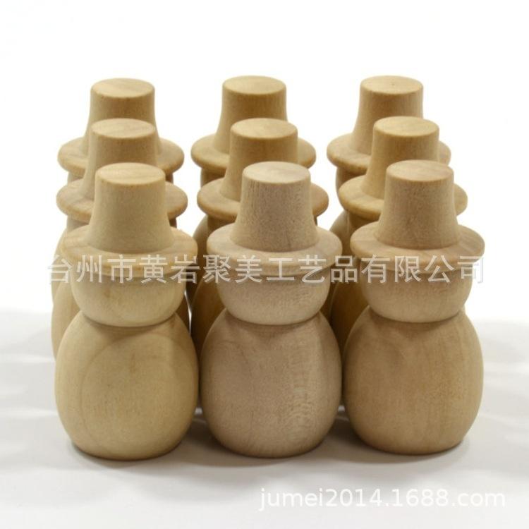 Peg poppen, onafgewerkt houten speelgoed houten 65mm Peg poppen, onafgewerkt houten speelgoed houten 65mm