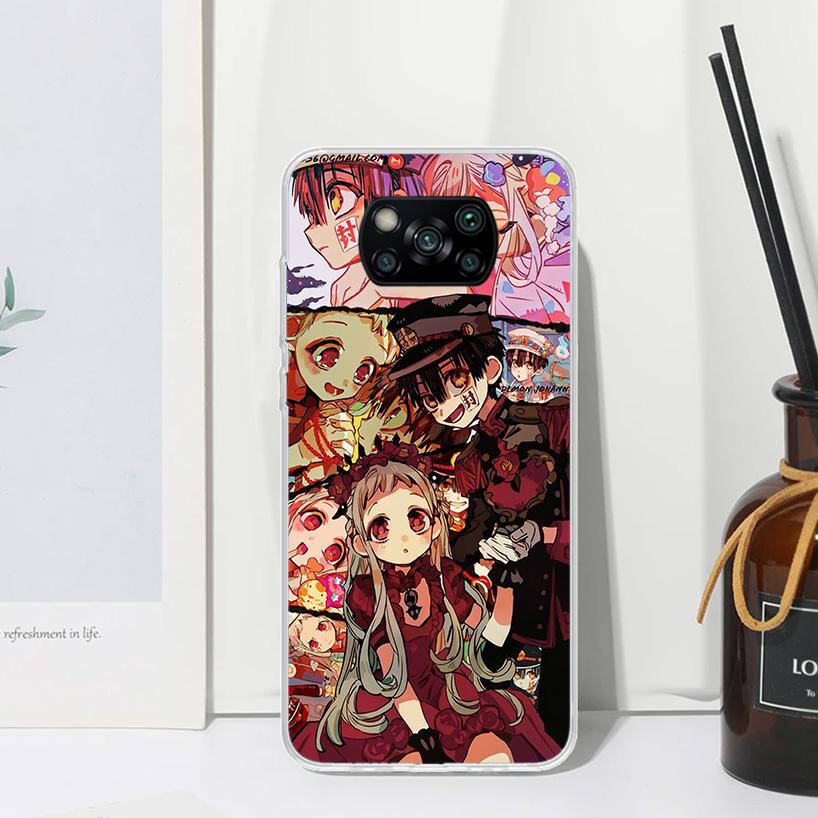 Toilet Bound Hanako Kun Anime Phone Case For Xiaomi Poco X7 X6 X5 M7 M8 Pro F7 Ultra Redmi 15C 15 13C 13 12C 12 10 10C 10A Art F
