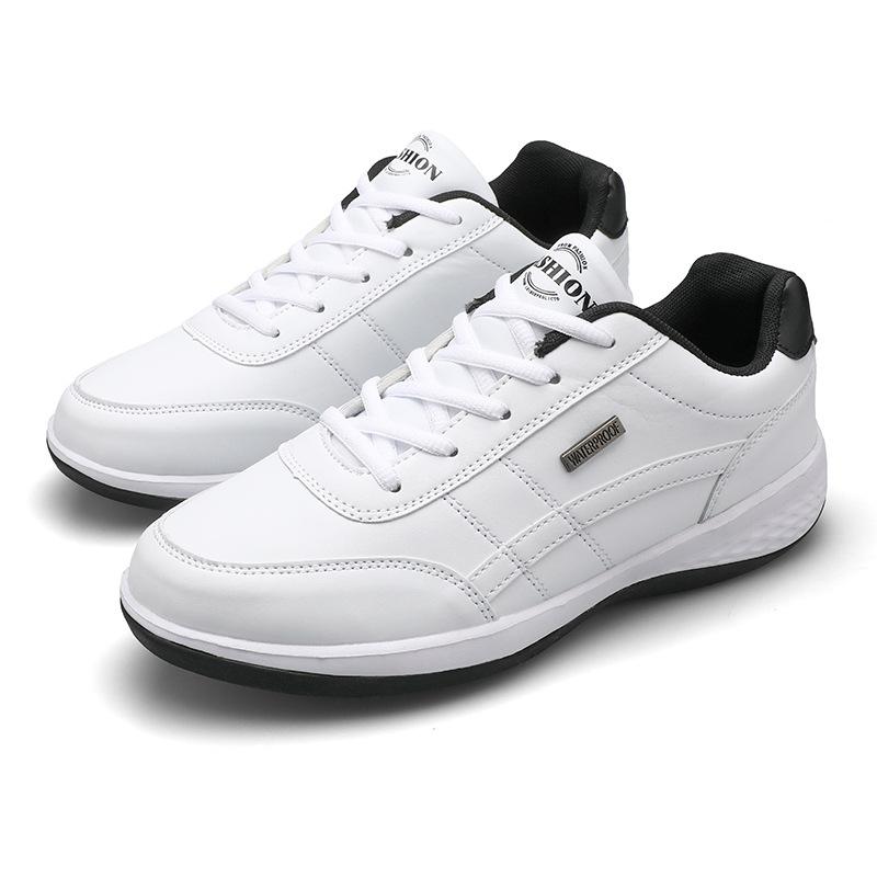 Men's Shoes Large Size Leather Sports Shoes Casual Student Board Shoes Running Shoes Size 48
