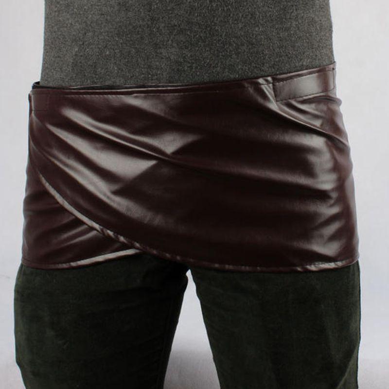Attack On Titan Survey Corps Cosplay Skirt with Leather Butt Cover