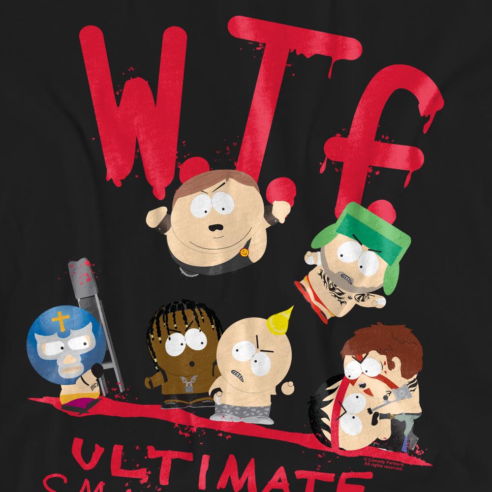 South Park Unisex Adult WTF Ultimate Smackdown T-Shirt