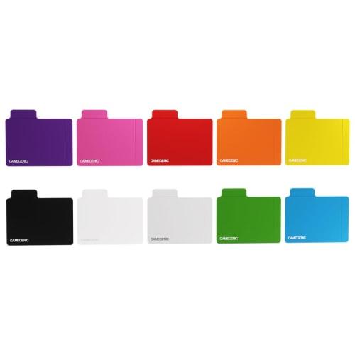 Gamegenic Side-Loading Flex Card Dividers (Pack of 10 Card Dividers)