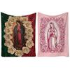 Manta da Virgem Maria e Rosas Manta Religiosa Macia Manta Aconchegante para Sofá Cama Decoração de Casa Uso para Oração Cristã Meditação