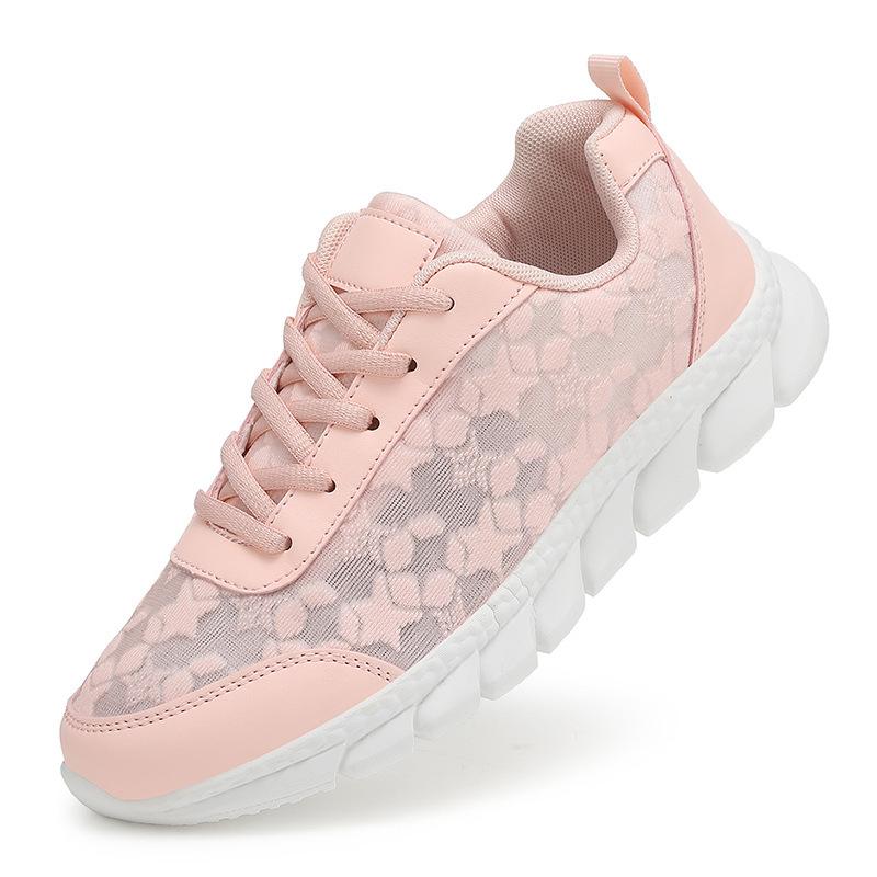 Jinjiang kalte klebrige Schuhe Mesh atmungsaktiv lässige Sportschuhe weiche Sohle bequem Outdoor Laufschuhe modisch und vielseitig