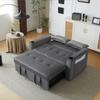 Divano letto pieghevole, divano multifunzionale con funzione letto, con portabicchieri e cuscini, adatto per soggiorno, camera da letto, home theater appartamento