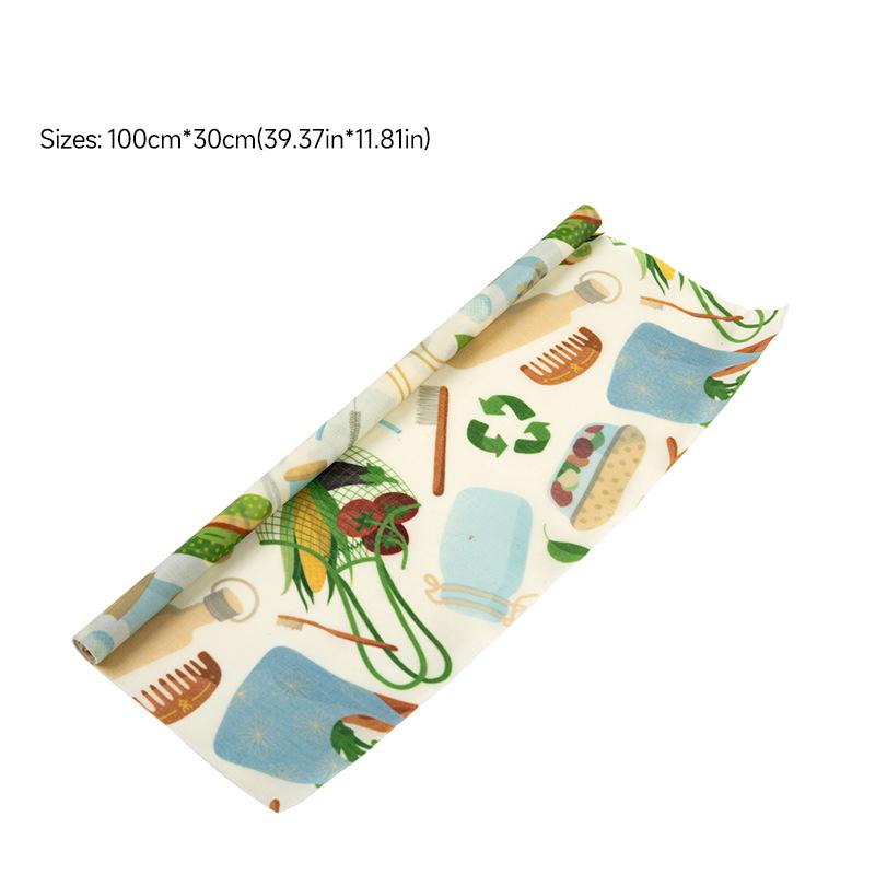 Cotton Fresh-Keeping Cloth Reusable Beeswax Food Wraps Fabric Fresh Keeping Eco Friendly Beeswax Wrap for Food Bee's Wraps Cloth
