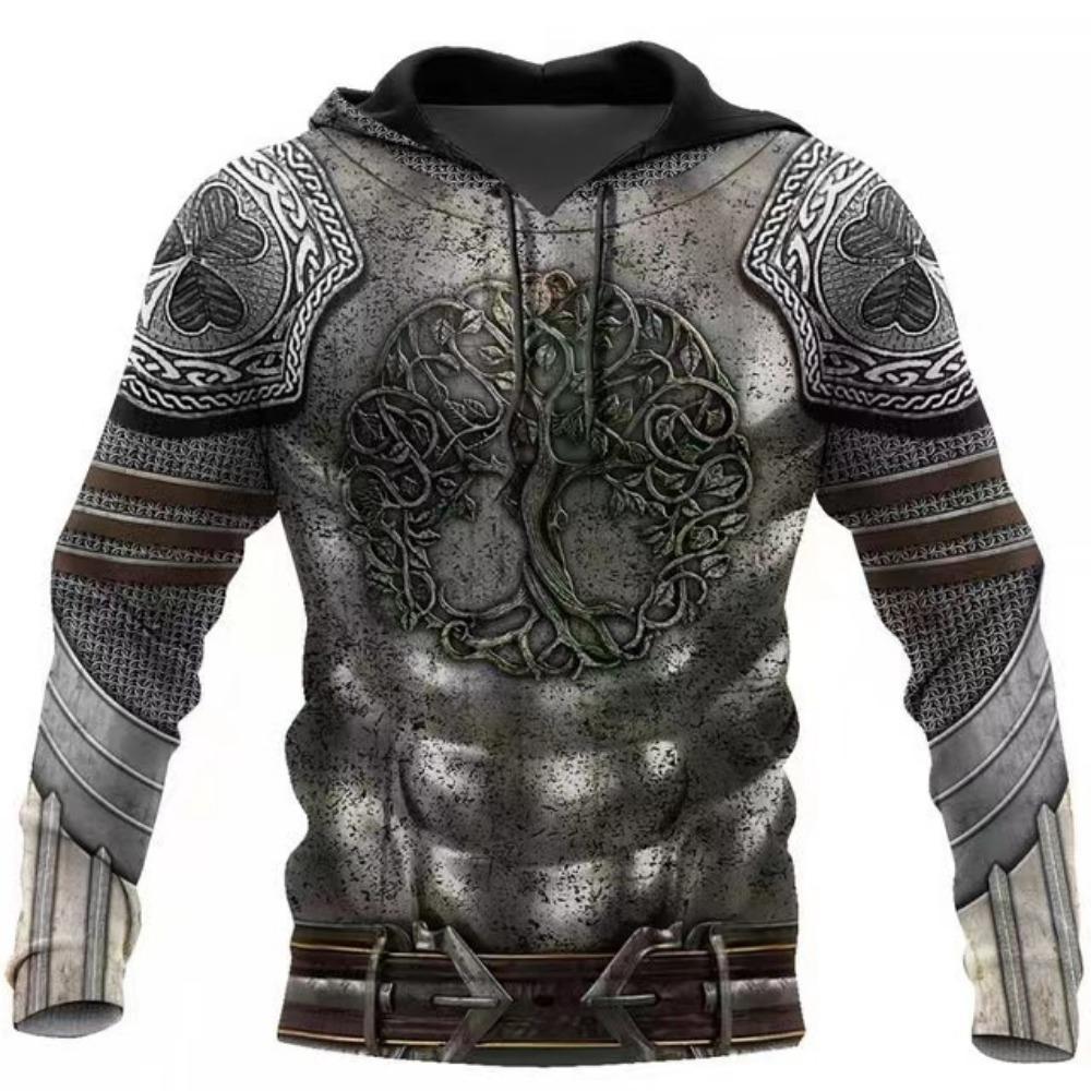 Cross Border Men's 3D Hooded Sweatshirt, Amazon Men's 3D Sweatshirt, Digital Printed Casual Loose Sweatshirt