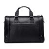 Elegant Men Business Laptop Bag With Large Capacity For Work And Travel In Leather