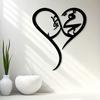 Islamic Moon Metal Wall Art Victorian Iron Religious Decor Mosque Prayer Room Gift