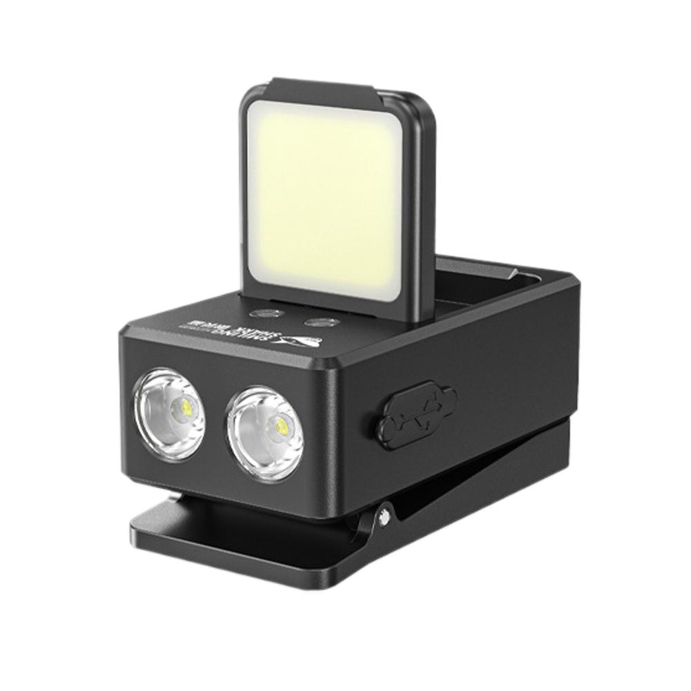 

Ultra Bright Mini COB Head Lamp Rechargeable LED Clip On Cap Light Waterproof Hat Light Flashlight Headlamp For Fishing Camping