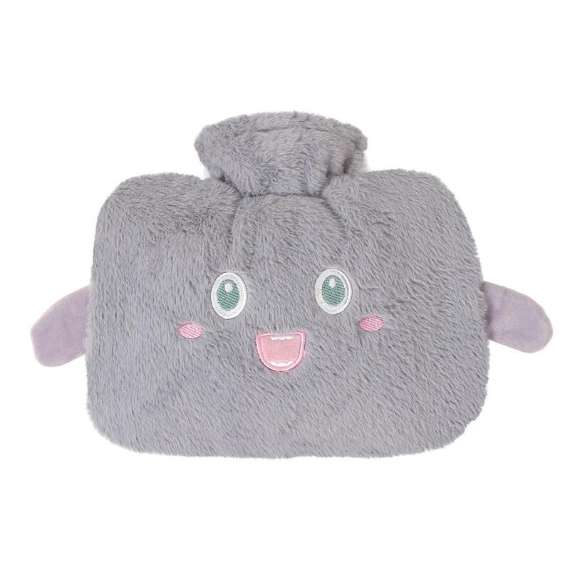 Lexueer Embroidered Hot Water Bottle with Hand Pockets