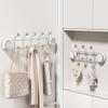 Suction Cup Hook Adhesive Hook No Punching Home Kitchen Bathroom Hat Hair Band Storage Row Hook Wall Hanging Traceless Coat Hook