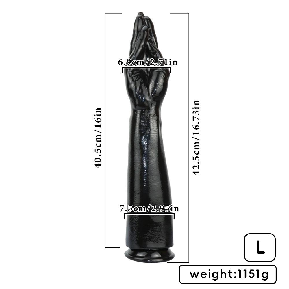 Three Sizes Anal Expansion Device: XL Self-Loving Arm-Shaped Plug for Men