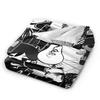 Anime Basil Omori Game Blanket  Warm Novelty Plush Throw Blanket For Home Decor Picnic Flannel Bedspread Bed Cover