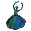 3D-gedruckter drehender Ballerina Fidget Toy Ballettänzer Erweitertes sensorisches Spielzeug Wirbelnde Spirale Stressabbau Schreibtischspielzeug für Erwachsene