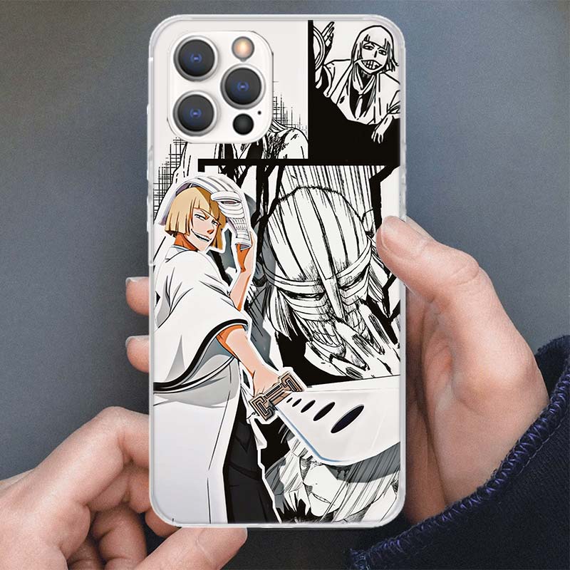 Bleach Shinji Hirako Phone Case For iPhone 17 16 15 14 13 12 11 Pro Max Mini Plus Air 7 SE 8 Soft Silicone Print Shell Funda 17
