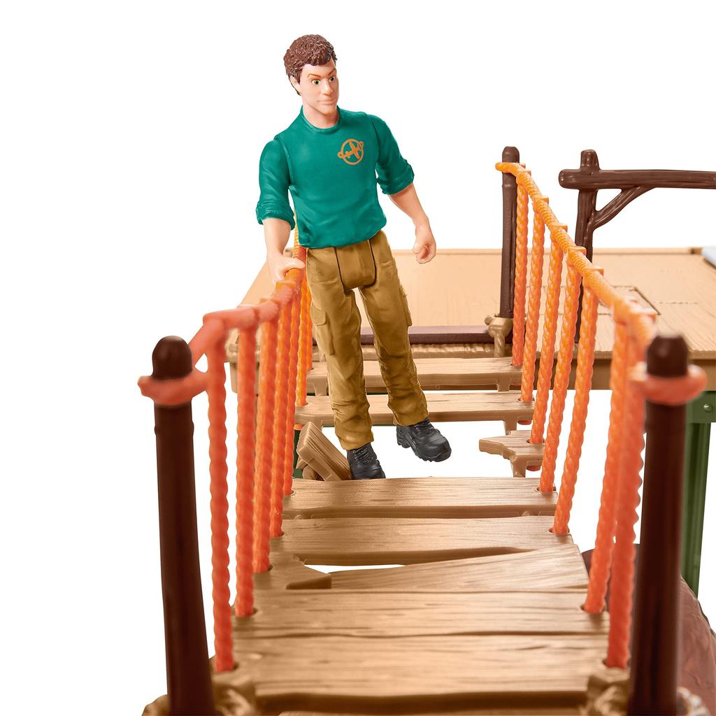 Schleich Wildlife Jungle Base Camp 42507
