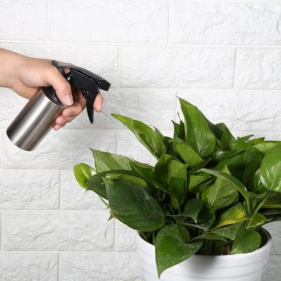 Garrafa de Rega de Plantas 250ml 350ml 550ml Aço Inoxidável 304 Bomba Multifuncional Regador de Pressão Regador de Flores