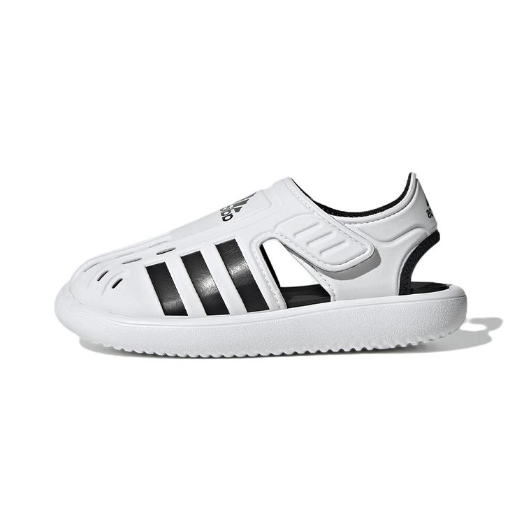 Adidas Water Sandal Summer Closed Toe Comfortable And Breathable Sandal White Children Aged 3 7 Years Old GW0387 28