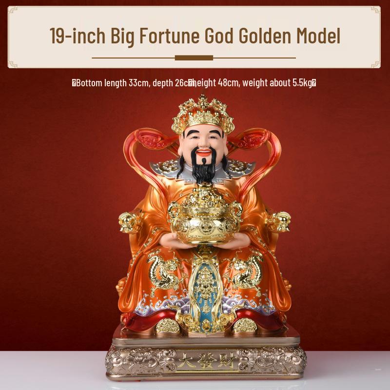 Fan Li God of Wealth Figurine – New Year Office & Home Decor