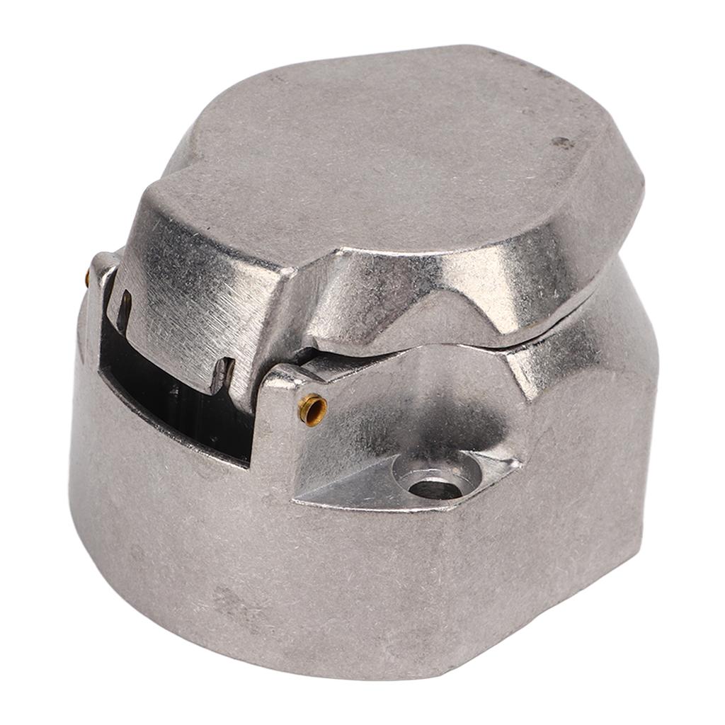 13-polige Anhängersteckdose, 12 V, weiblicher Anhängerstecker aus Aluminiumlegierung für Standardanhänger/Caravans