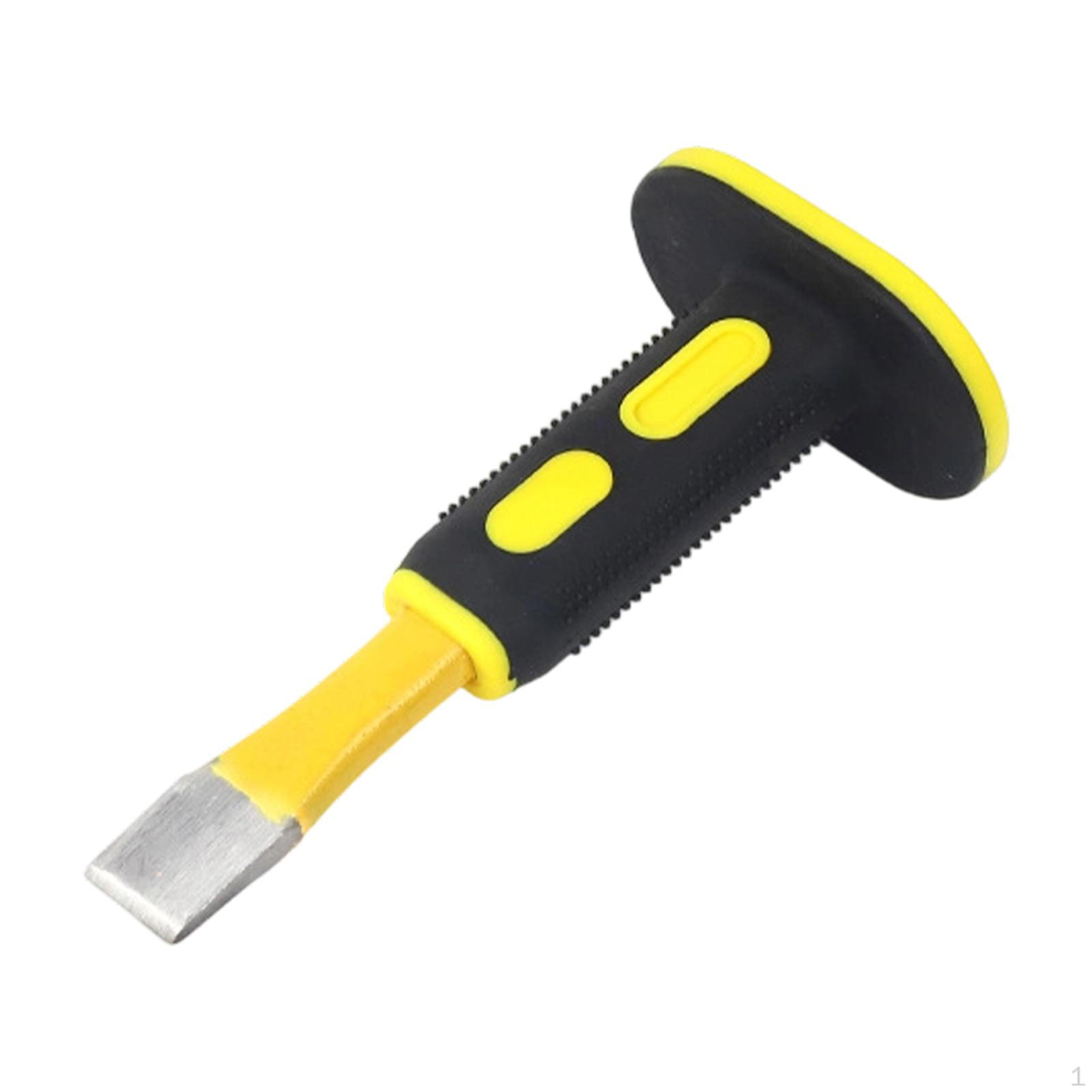 

Carbon Tool with Comfortable, Non-slip Grip for Masonry, Carving, And Demolition. 8 inch