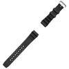 CREPHA Watch Strap 20mm Urethane Resin Strap Easy to Attach Tool Included Black Diver Type (Klepha) KU-17